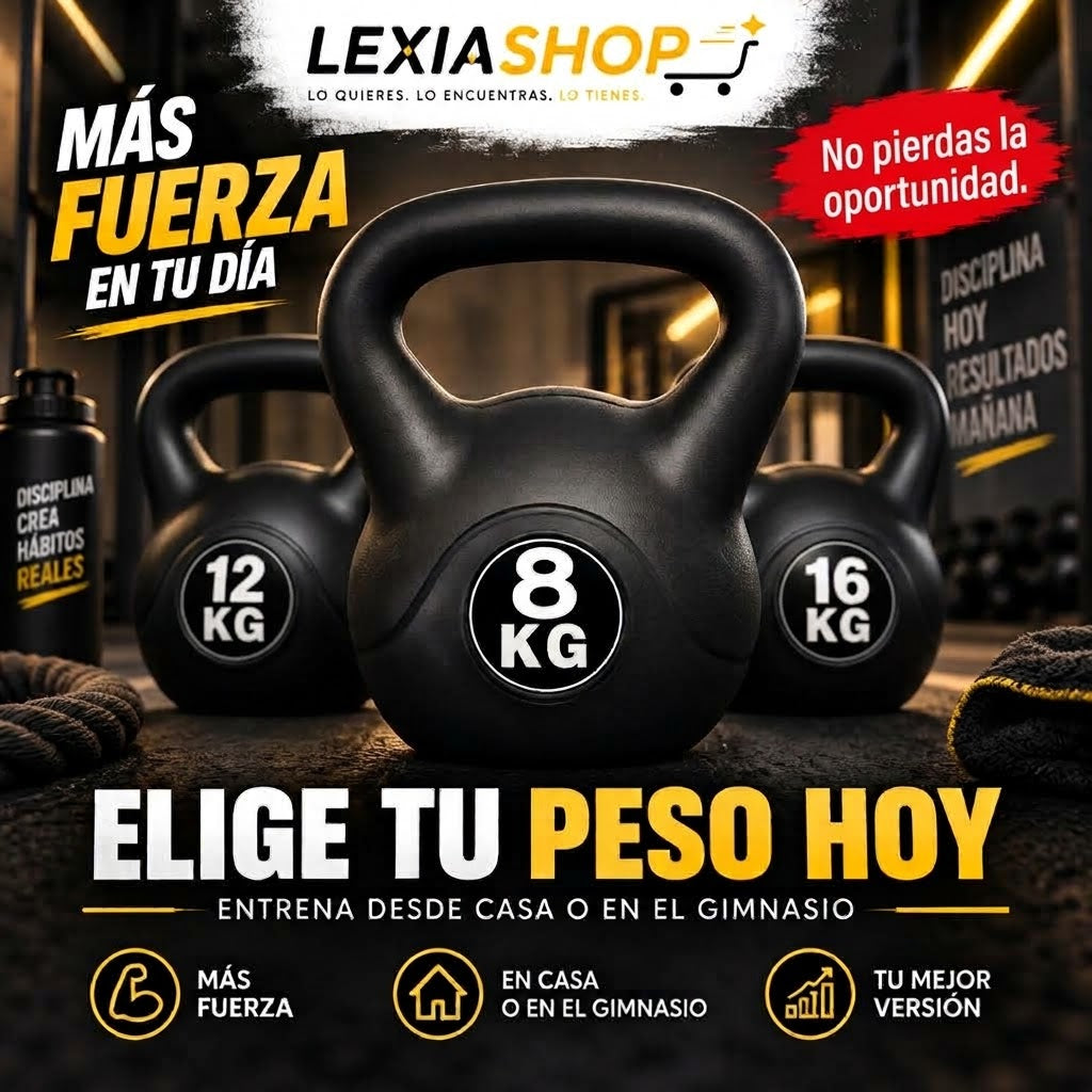 IronPulse™ | Pesa Rusa Kettlebell