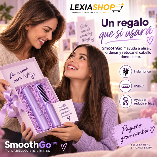 SmoothGo™ | Mini Cepillo Alisador Inalámbrico