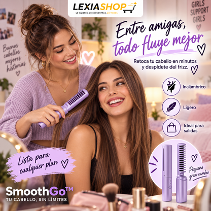 SmoothGo™ | Mini Cepillo Alisador Inalámbrico
