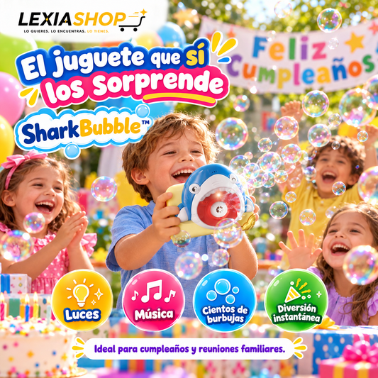 SharkBubble™ | Cámara Lanzaburbujas Tiburón