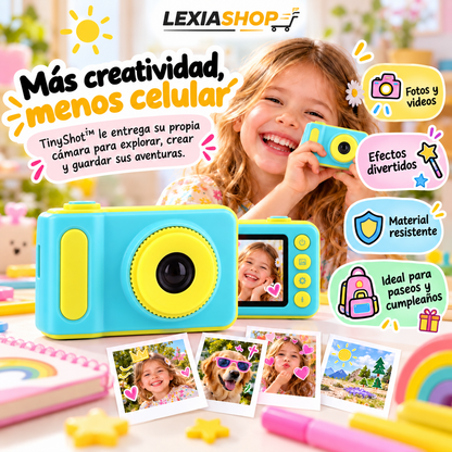 TinyShot™ | Mini Cámara HD para Niños