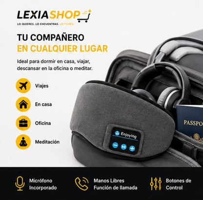 DreamBeat™ | Antifaz Bluetooth Recargable