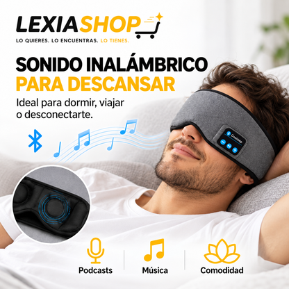 DreamBeat™ | Antifaz Bluetooth Recargable