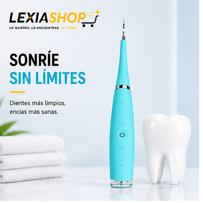 CleanSonic™ │ Raspador Dental Ultrasónico – Limpieza Bucal en Casa