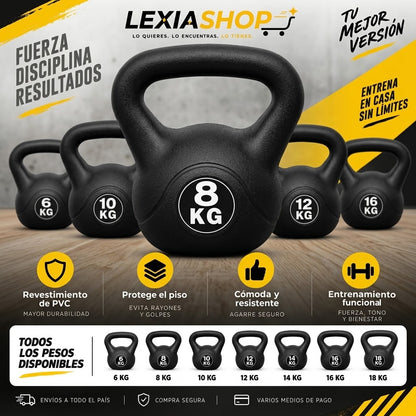 IronPulse™ | Pesa Rusa Kettlebell